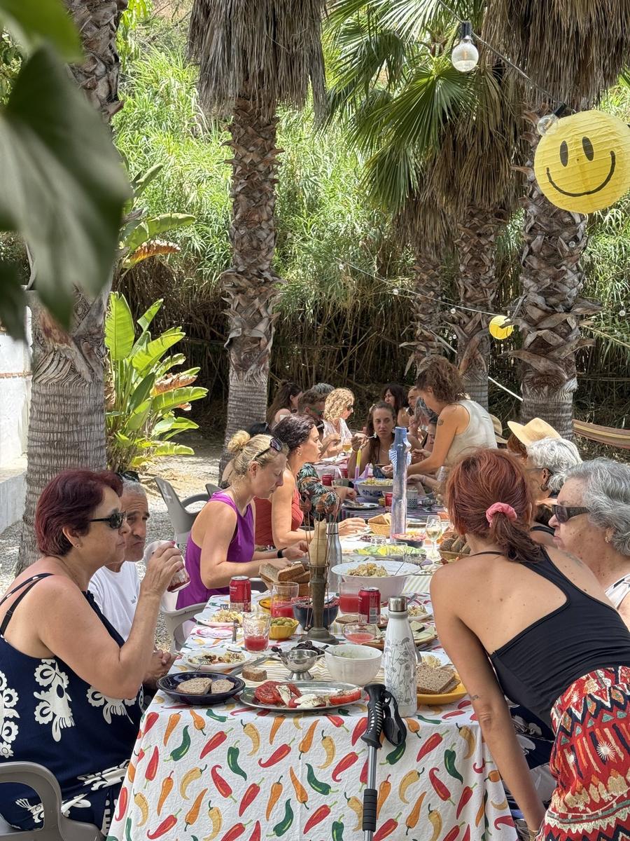 The long lunch under the palms